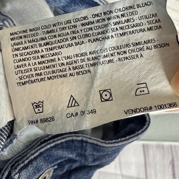 Bandolino Mandie Medium Wash Straight Leg Jeans Plus Size 20W Short - Picture 9 of 10